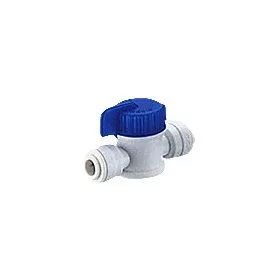 Elzárócsap 3/8"x3/8", Quick, egyenes