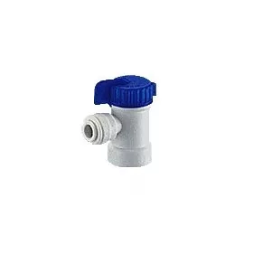   Elzárócsap víztartályokhoz könyök 3/8" cső x 3/8" menet - Quick