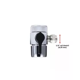   Útváltó szelep asztali víztisztítókhoz - egyirányú 1/4"