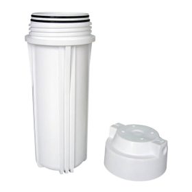   PurePro 10"-os Szűrőház fehér, dupla "O" gyűrűs, 1/4" csatlakozással