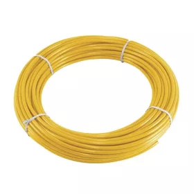   Műanyag csővezeték, 1/4" (PE) - (átmérő 6,35 mm) - sárga