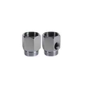   Bekötő-elosztó + Toldó csatlakozó pár 3/4" x 3/4" x 1/4" fém