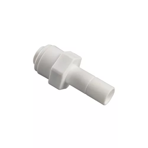 Egyenes szűkítő idom 1/4" cső x 3/8" tömlővég - Quick
