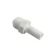 Egyenes szűkítő idom 1/4" cső x 3/8" tömlővég - Quick