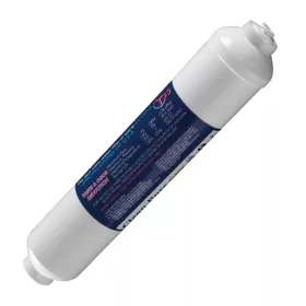   CleanPure aktívszén utószűrő - FEMALE quick csatlakozós - 10" x 2", In-Line - QF