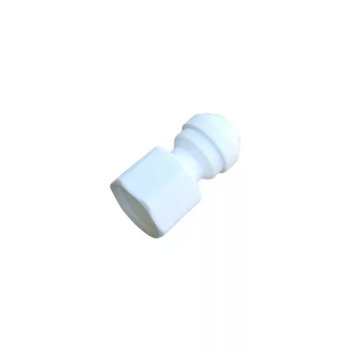 Belsőmenetes egyenes bekötő-idom 1/4" cső x 7/16" menet - Quick