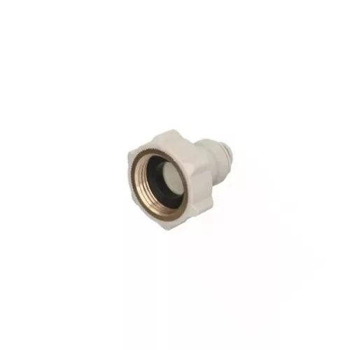 Réz belsőmenetes egyenes bekötő-idom 1/4" cső x 1/2" menet - Quick-NSF