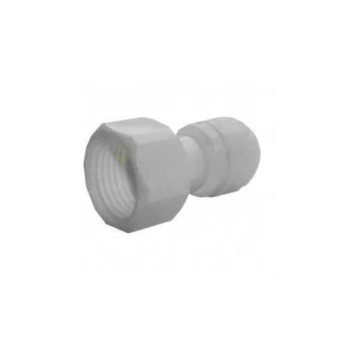 Belsőmenetes egyenes bekötő-idom 3/8" cső x 1/2" menet - Quick