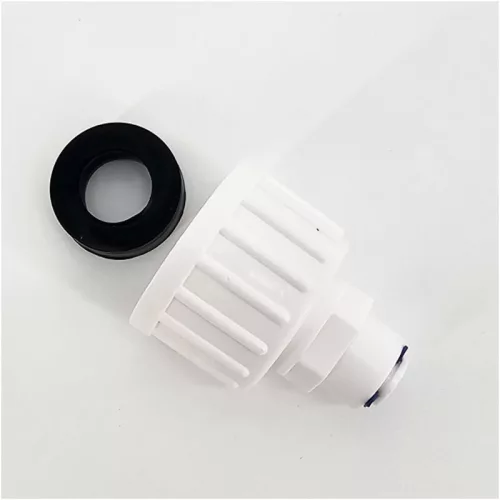 Belsőmenetes egyenes bekötő-idom 3/8" cső x 3/4" menet - Quick
