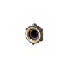 Réz belsőmenetes egyenes bekötő-idom 8 mm cső x 3/4" menet - Quick-NSF