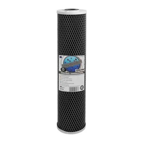 Aquafilter Aktív szén szűrőbetét tömbösített/préselt 20'' BIG BLUE FCCBL