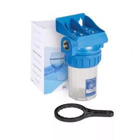   Aquafilter 5"-os Szűrőház 1" csatlakozással, 3 részes, max.: 6 bar - készlet