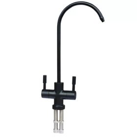   Supreme csaptelep víztisztítóhoz 2-utas Modern dizájn - fekete