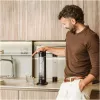GasUp Quokka Nero szódakészítő géphez palack (800 ml) - Fekete