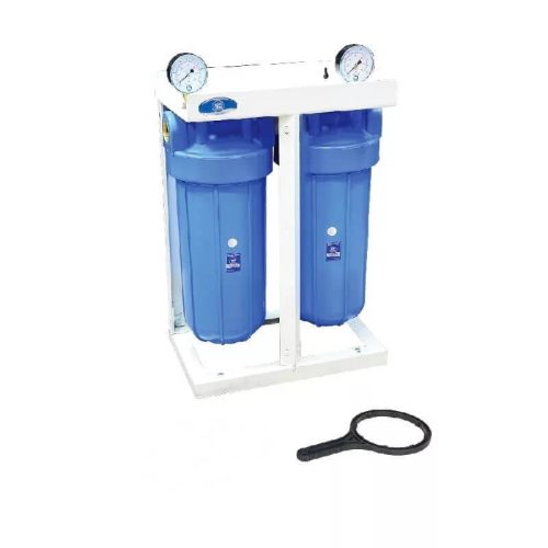 Aquafilter HHBB10A központi vízszűrő rendszer nyomásmérőkkel