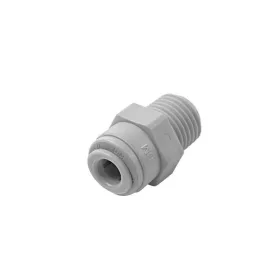   Külsőmenetes egyenes bekötő-idom 1/4" cső x 1/8" menet - Quick - NSF