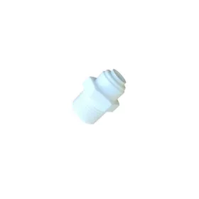   Külsőmenetes egyenes bekötő-idom 1/4" cső x 3/8" menet - Quick