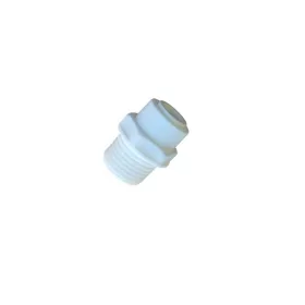   Külsőmenetes egyenes bekötő-idom 3/8" cső x 1/2" menet - Quick