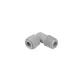Külsőmenetes "L" könyök bekötő-idom 3/8" cső x 1/4" menet - Quick-NSF