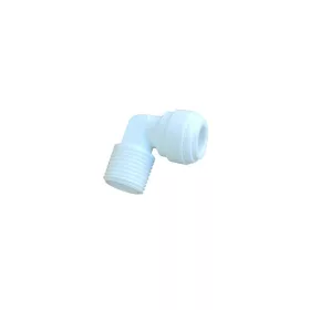  Külsőmenetes "L" könyök bekötő-idom 3/8" cső x 3/8" menet - Quick