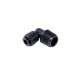 Külsőmenetes "L" könyök bekötő-idom 6 mm cső x 3/8" menet - Quick-NSF