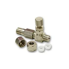 Áramlásszabályzó tűszelep 1/4"x1/4"