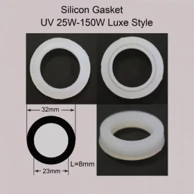   UV-lámpa tömítőgyűrű (szilikon) 25W-150W LUXE STYLE UV-lámpához