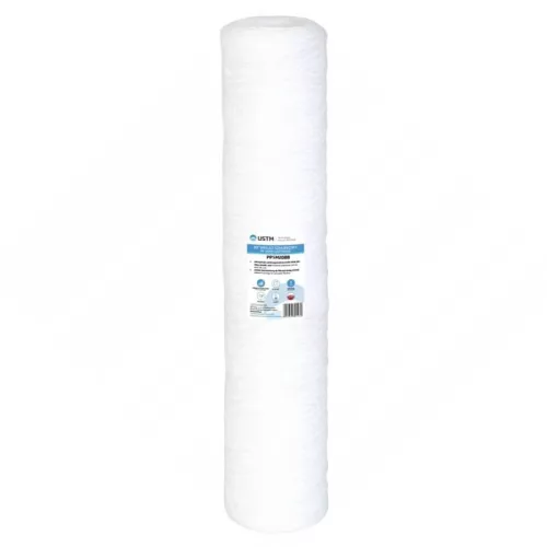 USTM Üledékszűrő polipropilén száltekercselt 20" x 4,5" - BIG BLUE szűrőbetét FCPP 5 mikron