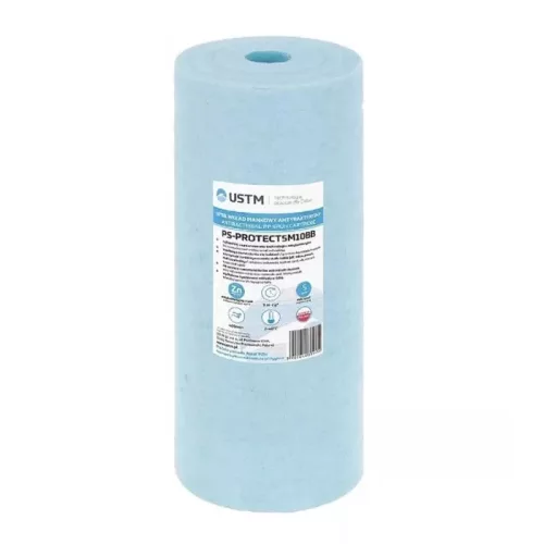 USTM Antibakteriális üledék-szűrőbetét - 5 mikron 10 x 4,5" - BigBlue szűrőbetét