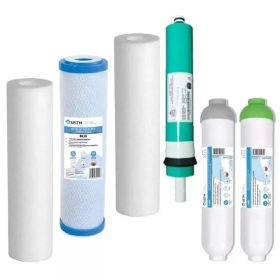   Klasszikus RO elő és utó-szűrőbetét szett ozmózis membránnal és visszasózóval - 6 - Block