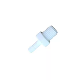   Tömlős külsőmenetes egyenes bekötő-idom 1/4" menet x 1/4" tömlő vég