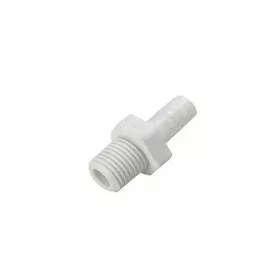   Tömlős külsőmenetes egyenes bekötő-idom 3/8" menet x 1/4" tömlő vég