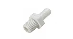 Tömlős külsőmenetes egyenes bekötő-idom 1/4" menet x 3/8" tömlő vég