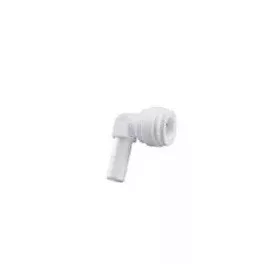   Tömlős "L" könyök bekötő idom (pipa) 3/8" cső x 1/4" tömlő vég - Quick