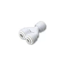   "Y" elosztó-idom 3/8" cső x 3/8" cső x 3/8" cső - Quick