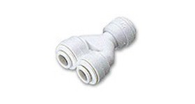 "Y" elosztó-idom 3/8" cső x 3/8" cső x 3/8" cső - Quick