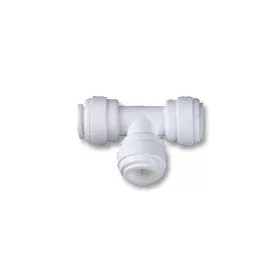   "T" elosztó-idom 1/4" cső x 1/4" cső x 1/4" cső - Quick