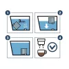 COFFIX CF109 - Saeco, Philips AquaClean kávégépekhez kompatibilis szűrőbetét