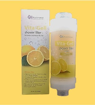 Vita-Gell Vitaminos Zuhanyszűrő - citrom (eldobható)