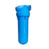 USTM 10"-os Szűrőház 3/4" csatlakozással, kék házzal, BPA mentes, 8 bar nyomásig (FHPRN34-B-AQ)